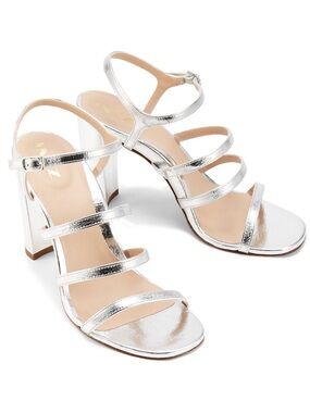 INEZ Sasha Metallic Heels 8M